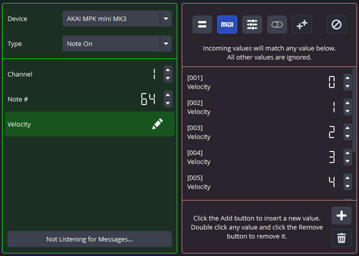 Messages Mapping View